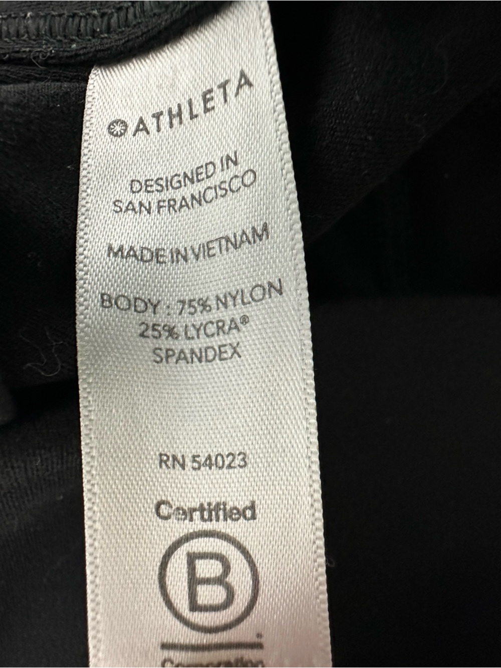 Athleta Sz Large Cruise Jogger in Powervita Black High Waist Pockets Womens - Picture 8 of 12